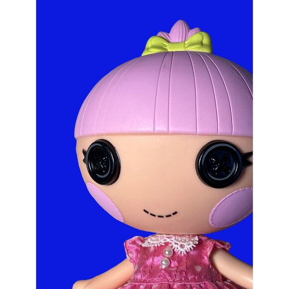 LALALOOPSY LITTLES TRINKET SPARKLES PINK HAIR SISTER of Jewel Doll 7.5" - Picture 2 of 10